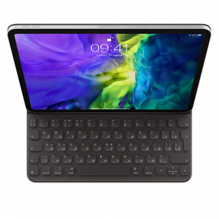 Чехол-Клавиатура Smart Keyboard Folio для iPad Pro 11 дюймов (1,2,3,4-го поколения), русская раскладка (ear 2020)