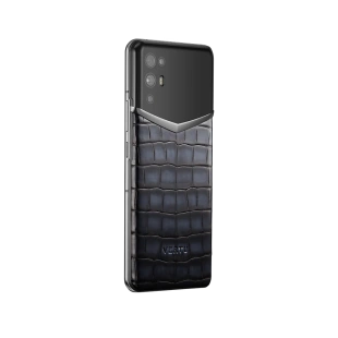 Телефон VERTU iVertu 5G, Alligator Skin (Classic Pin Soot/Синий)