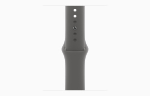 Apple Watch SE // 40мм GPS (Custom) // Корпус из алюминия цвета «сияющая звезда», спортивный ремешок цвета «каменный серый» (2024)