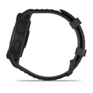 Туристические умные часы Garmin Instinct 2 (45mm), корпус и силиконовый ремешок цвета Graphite