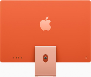 Apple iMac 24" (Custom) Retina 4,5K // Чип Apple M1 8-Core CPU, 8-Core GPU // 8 ГБ, 1 ТБ, Оранжевый цвет (2021)