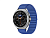Купить Samsung Galaxy Watch8 Classic (46 мм) Wifi+LTE, Черный, Текстильный ремешок синего цвета