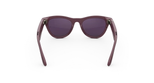 Умные очки Ray-Ban  Skyler (2-gen) (Глянцевая фиолетовая оправа, прозрачно-аметистовые фотохромные линзы)