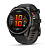 Купить Мультиспортивные часы Garmin Fenix 8 Pro, AMOLED (51 mm), титановый корпус, силиконовый ремешок черно-серого цвета