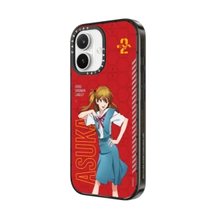 Чехол The Evangelion x CASETiFY Collection для iPhone 17 (Asuka Shikinami Langley)