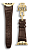 Ремешок Golden Concept для Apple Watch, Alligator Leather (Brown/Desert Gold)