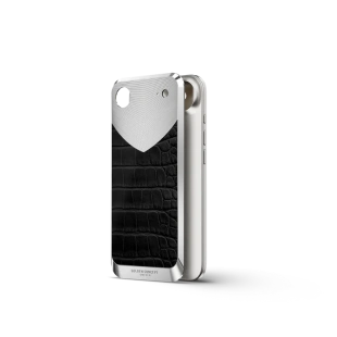 Чехол Golden Concept для iPhone Air, Magnetic Shield, Alligator Edition - Matte Black  Чехол Golden Concept для iPhone Air, Magnetic Shield, Alligator Edition - Matte Black