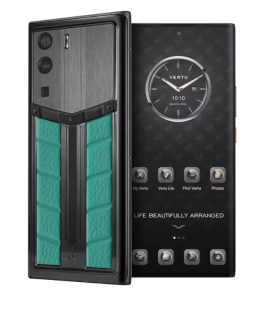 Телефон Vertu METAVERTU 5G Web3, Calf Leather, Race Track Design (Verona Green/Зеленый)