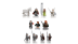Конструктор Lego The Lord of the Rings: Minas Tirith (11377)
