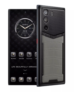 Телефон Vertu METAVERTU 5G Web3, Alligator Leather (Iron Grey/Серый)