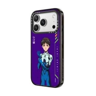 Чехол The Evangelion x CASETiFY Collection для iPhone 17 Pro (Shinji Ikari)