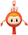 Силиконовый чехол-кошелек POP MART LABUBU Let's Have Fun Together Series, Rattle-drum, Earphone Case