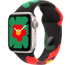 Apple Watch SE // 40мм GPS (Custom) // Корпус из алюминия цвета «сияющая звезда», спортивный ремешок цвета Black Unity-Unity Bloom (2024)