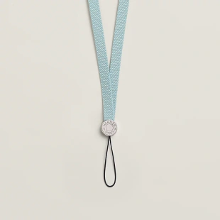 Шнурок Hermès через плечо для AirPods, цвет Blue/ Голубой