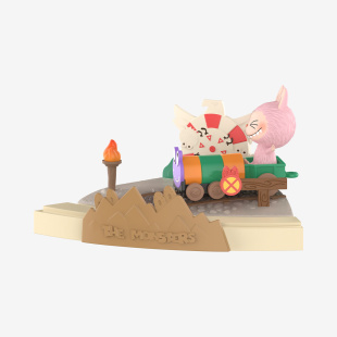 Секретный бокс с фигуркой POP MART LABUBU THE MONSTERS, Playing Games Series Scene Sets, Blind Box (фигурка попадается случайно) (1 коробка)