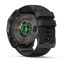 Мультиспортивные часы Garmin Fenix 9 (51mm), титановый корпус Carbon Gray DLC, черный силиконовый ремешок 