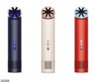 Вентилятор Dyson HushJet Mini Cool fan (Carnelian / Sky)