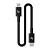 Короткий плетеный кабель Beats USB‑C — USB‑C  (20 см) — Bolt Black