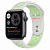 Купить Apple Watch Series 6 // 44мм GPS // Корпус из алюминия цвета «серый космос», спортивный ремешок Nike цвета «Еловая дымка/пастельный зелёный»