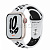 Apple Watch Series 7 // 41мм GPS + Cellular // Корпус из алюминия цвета «сияющая звезда», спортивный ремешок Nike цвета «чистая платина/чёрный»