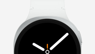  Samsung Galaxy Watch8 (44 мм) Wifi+LTE, корпус серый графит, спортивный ремешок белого цвета