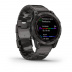 Мультиспортивные часы Garmin Fenix 7 (47mm) Sapphire Solar, титановый угольно-серый DLC корпус, титановый угольно-серый DLC браслет