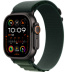 Apple Watch Ultra 2 (2024) // 49мм GPS + Cellular // Корпус из черного титана, ремешок Alpine Loop темно-зеленого цвета, S