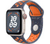 Apple Watch SE // 40мм GPS+Cellular // Корпус из алюминия цвета «сияющая звезда», спортивный ремешок Nike цвета «Синее пламя» (2024)