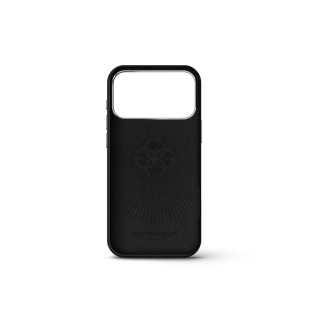 Чехол Golden Concept для iPhone 18 Pro Max, Alcantara (Black)