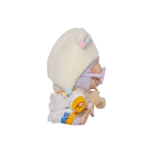Брелок POP MART LABUBU THE MONSTERS, Sitting Party Collection, Vinyl Face Hang Tag Box 