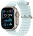 Apple Watch Ultra 2 (2024) // 49мм GPS + Cellular // Корпус из титана, ремешок Ocean Band цвета "ледяной синий"