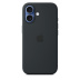 Силиконовый чехол MagSafe для iPhone 17 (Black)