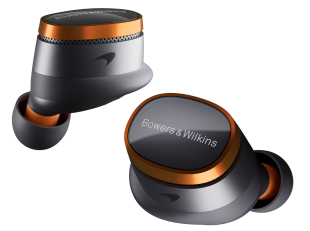 Беспроводные наушники вкладыши Bowers & Wilkins Pi8 McLaren Edition (Galvanic Grey/Papaya Orange)