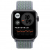 Apple Watch SE // 44мм GPS + Cellular // Корпус из алюминия цвета «серый космос», спортивный браслет Nike цвета «Дымчатый серый» (2020)