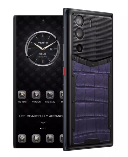 Телефон Vertu METAVERTU 5G Web3, Alligator Leather (Grape Purple/Виноградно-фиолетовый)