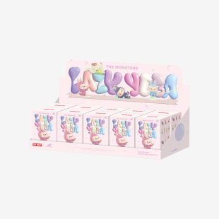 Набор секретных боксов с фигуркой POP MART LABUBU THE MONSTERS Lazy Yoga Series Figures, Blind Box (фигурка попадается случайно) (10 коробок)