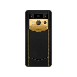 Телефон Vertu METAVERTU 2 Premium Gold Edition, Black Ceramic, Calf Leather (Black Ink, Gold Radiant /Черный обсидиан)