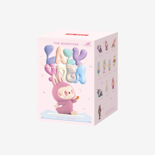 Секретный бокс с фигуркой POP MART LABUBU THE MONSTERS Lazy Yoga Series Figures, Blind Box (фигурка попадается случайно) (1 коробка)