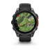 Мультиспортивные часы Garmin Fenix 8 (47mm), серый корпус, черный силиконовый ремешок