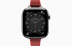 Apple Watch Series 10 Hermès // 42мм GPS+Cellular // Корпус из титана серебристого цвета, ремешок Twill Jump Attelage Single Tour цвета Rouge Grenat / Vermillon