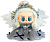 Брелок POP MART LABUBU THE MONSTERS, Feather Dream Stardust , Vinyl Face Hang Tag Box 