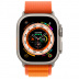 Apple Watch Ultra // 49мм GPS + Cellular // Корпус из титана, ремешок Alpine Loop оранжевого цвета, S