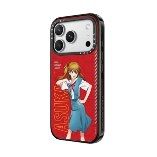 Чехол The Evangelion x CASETiFY Collection для iPhone 17 Pro Max (Asuka Shikinami Langley)