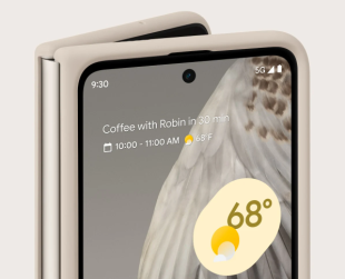 Силиконовый чехол для Google Pixel Fold, Porcelain