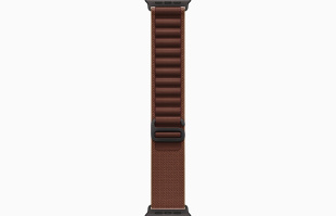 Apple Watch Ultra 4 (2026) // 49мм GPS+Cellular // Корпус из черного титана, ремешок Alpine Loop бордового цвета