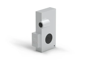 Портативная колонка Transparent Brutalist Speaker (Metal)