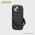 Чехол Crocs для iPhone 15 (Черный)