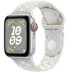 Apple Watch SE // 44мм GPS+Cellular // Корпус из алюминия серебристого цвета, спортивный ремешок Nike цвета «Чистая платина» (2024)