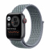 Apple Watch SE // 40мм GPS + Cellular // Корпус из алюминия цвета «серый космос», спортивный браслет Nike цвета «Дымчатый серый» (2020)