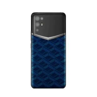 Телефон VERTU iVertu 5G, Monogram Canvas Leather (Blue/Синий)